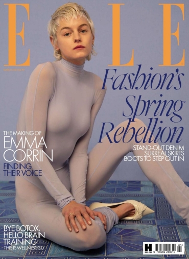 Emma Corrin on ELLE UK