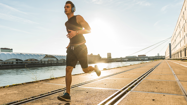 Man running